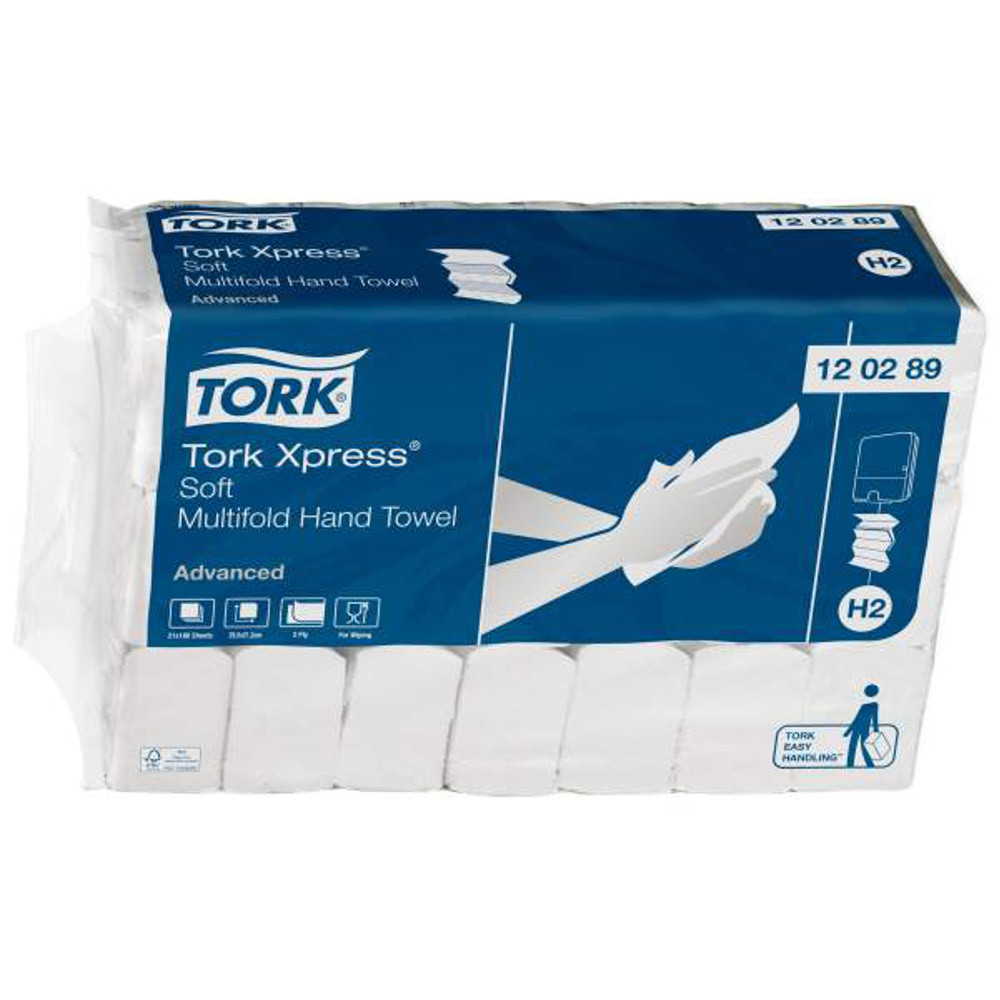 Tork 120289 Xpress Soft Multifold Hand Towel 