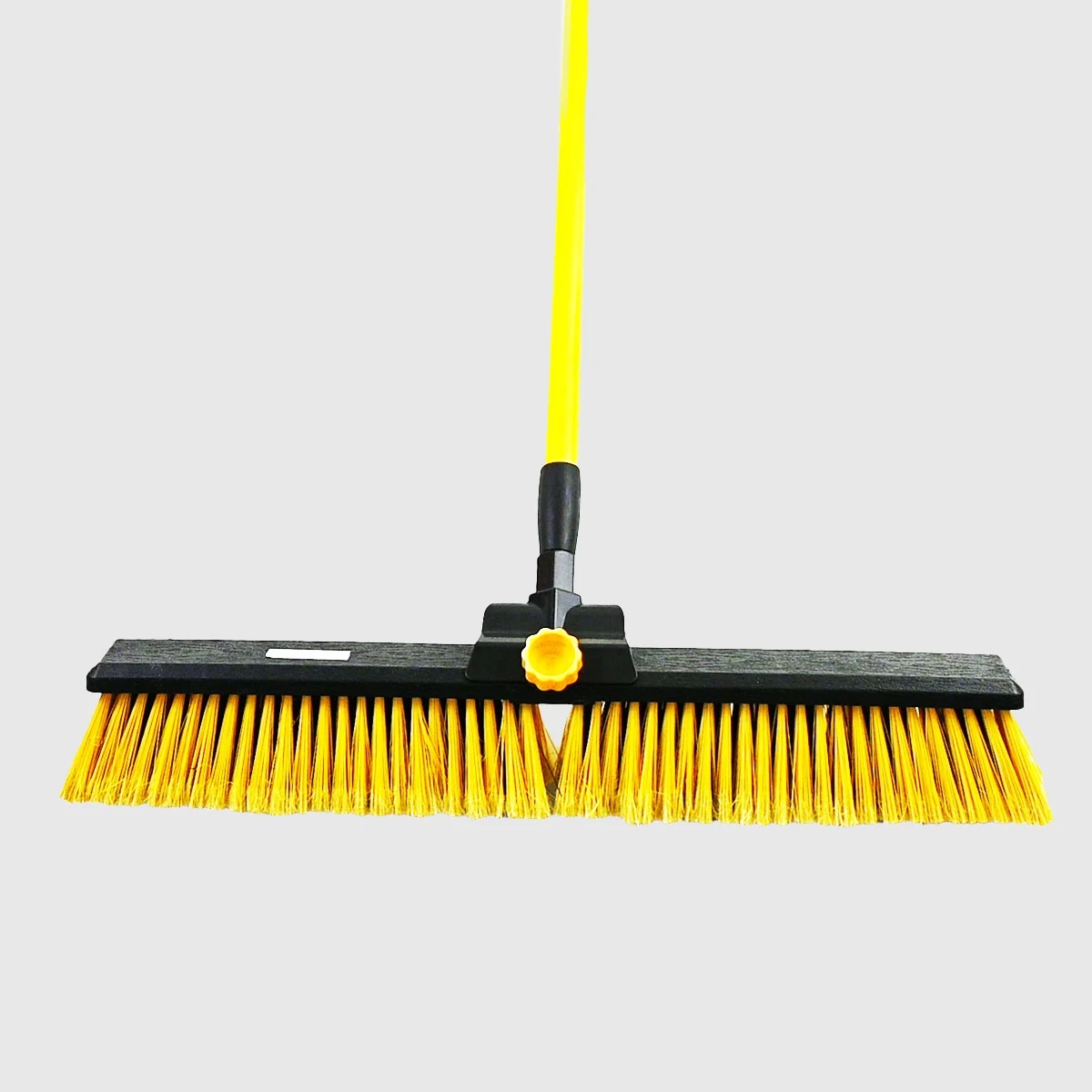 Hillbrush-Tornado-24--610mm-Broom-Head---Telescopic-Handle--Yellow|Black-