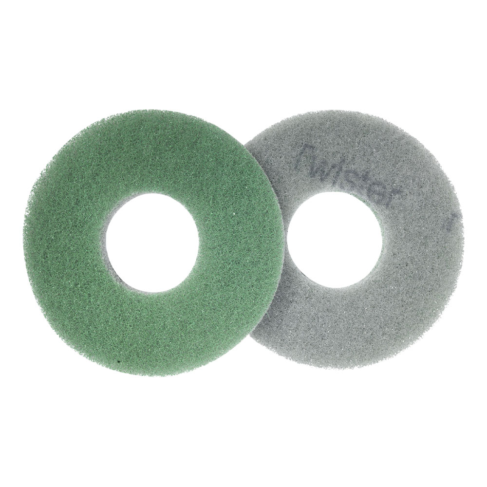 Numatic Green Twister Diamond Hard Surface Cleaning Pad to fit 244NX (Pack of 2)