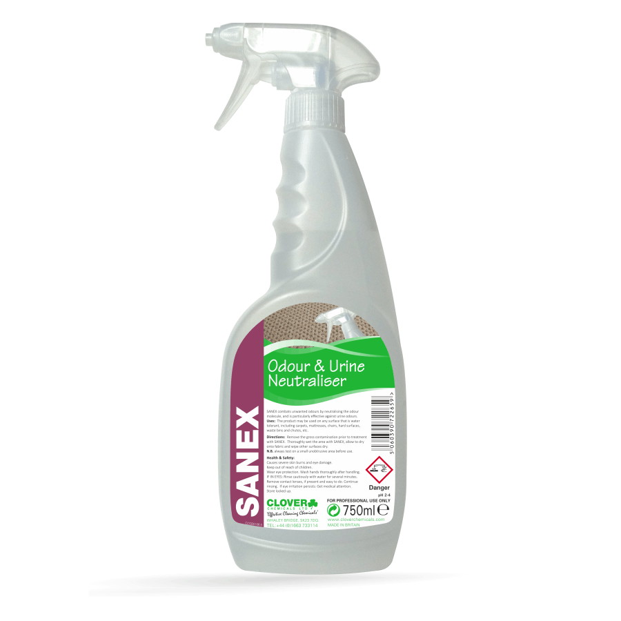 Clover Sanex - Odour & Urine Neutraliser 750ml (single)