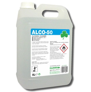 Alcohol Cleaner for use in clean rooms/freezers 1 x 5ltr