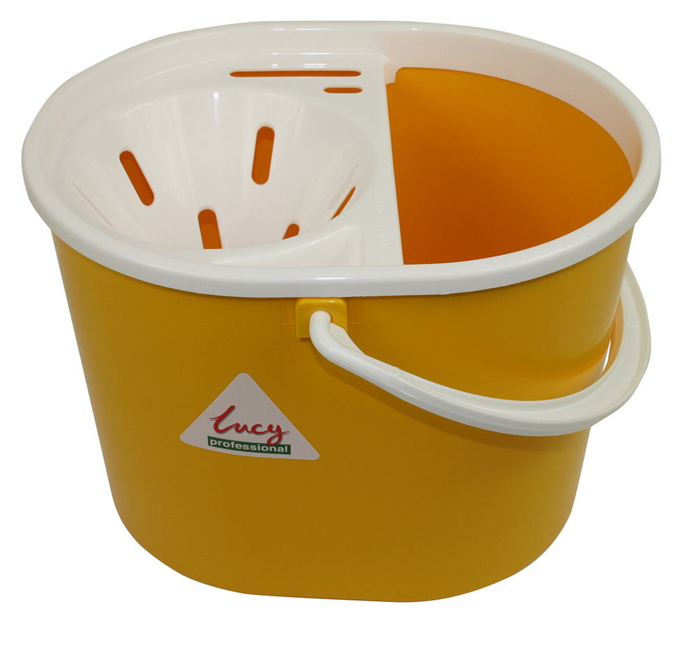 Lucy Oval Mop Bucket YELLOW