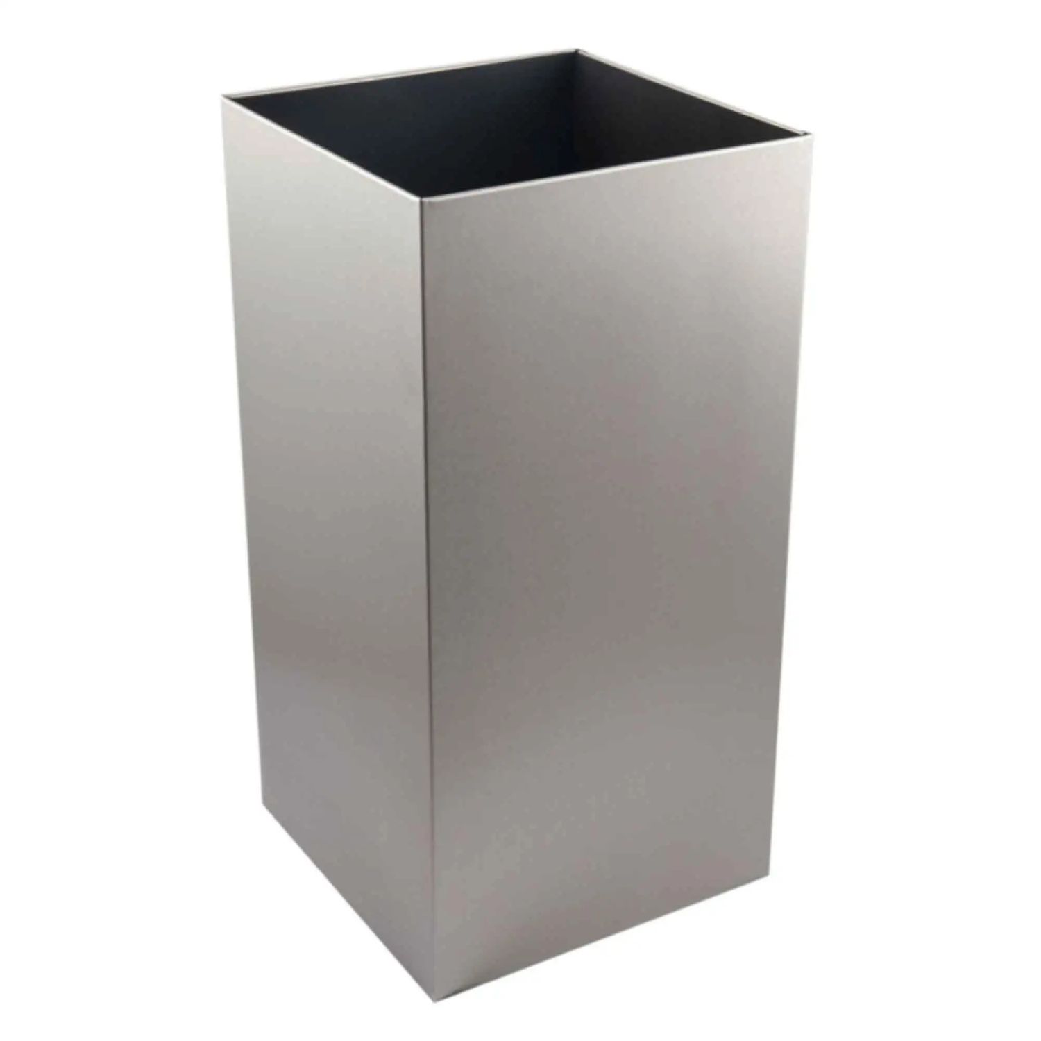 Dolphin Brushed stainless steel Open Top Bin 50litre (BC160)
