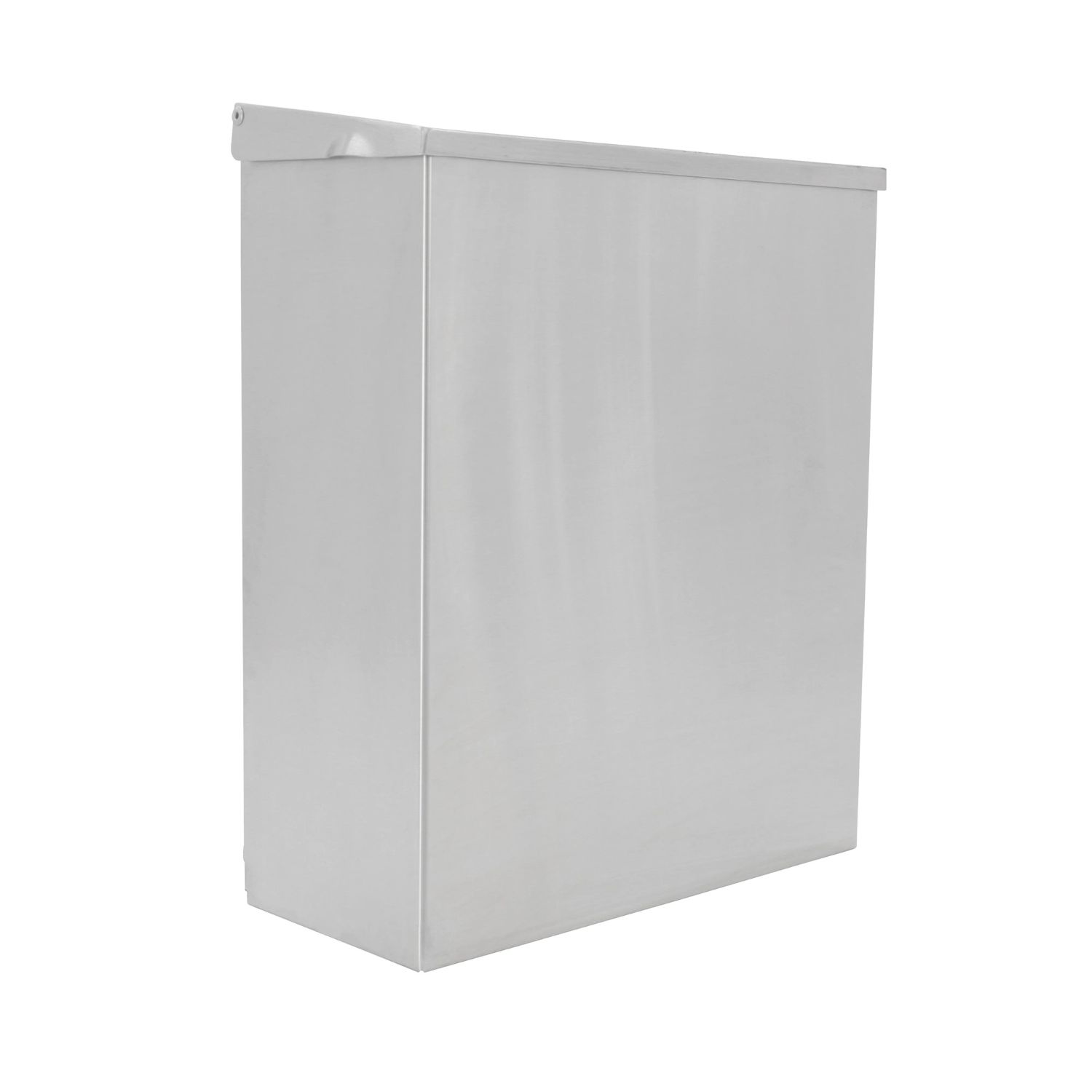 Dolphin Brushed Stainless Steel Bin with Lid (BC982)