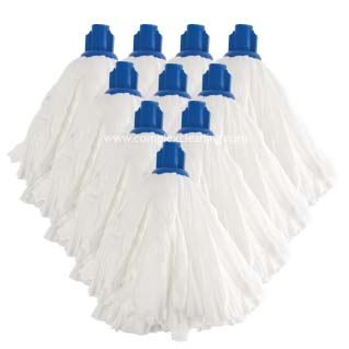 Big White Socket Mop - Standard BLUE (pack of 10)