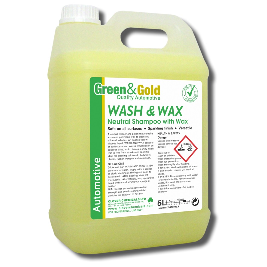 Clover-Wash---Wax-Green---Gold-5litre