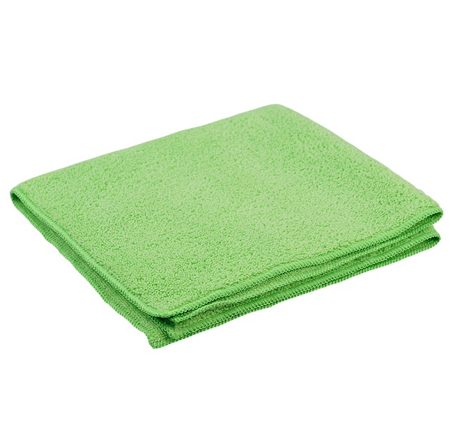 Microfibre GREEN Cloths 40x40cm SINGLE
