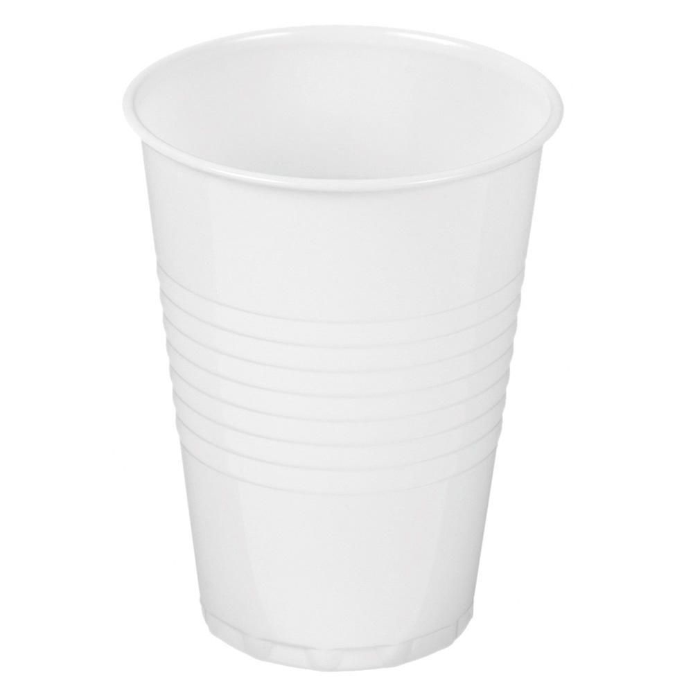 7oz plastic cups TALL (pk 2000) - White