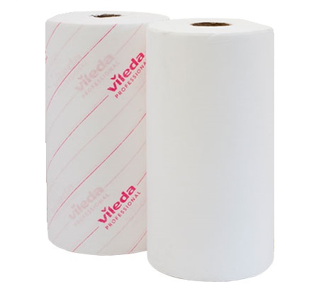 Vileda MicronSolo Roll RED 180sh/roll (case of 4 rolls)