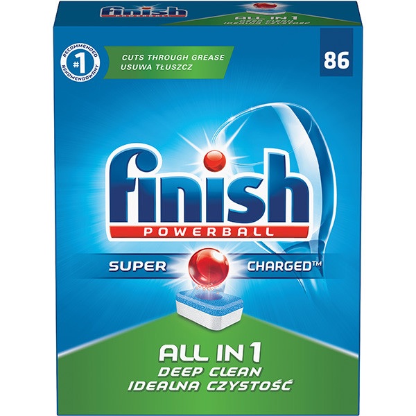 Finish ALL-in-1 Powerball Dishwasher Tablets (box of 85)