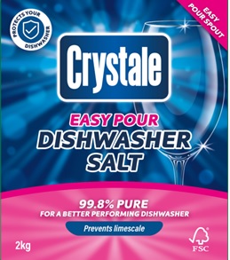 Crystale Dishwasher Salt Box 2kg