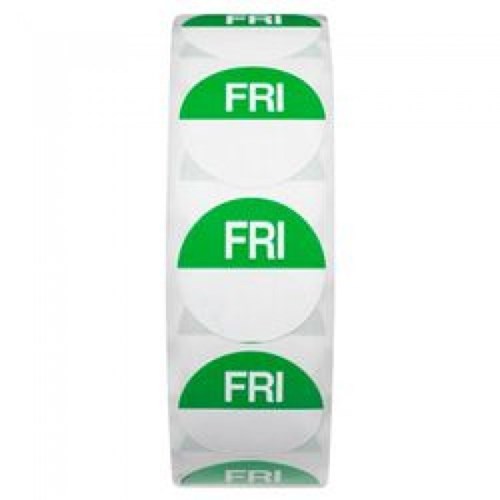 Day-Dot-19mm---Friday---Roll-Of-1000-Labels-