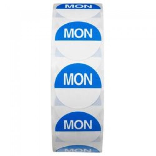 Day-Dot-19mm---Monday--Roll-Of-1000-Labels-