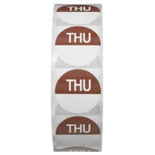 Day-Dot-19mm-Thursay---Roll-of-1000-