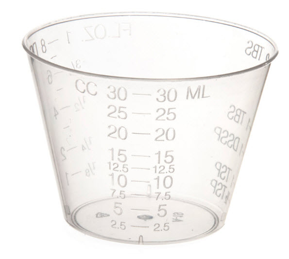 Flexi-plastic Medicine Portion Cup 5000
