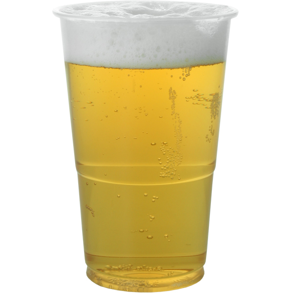 Flexi Plastic Half-pint Glasses (1250) (CE Stamped)