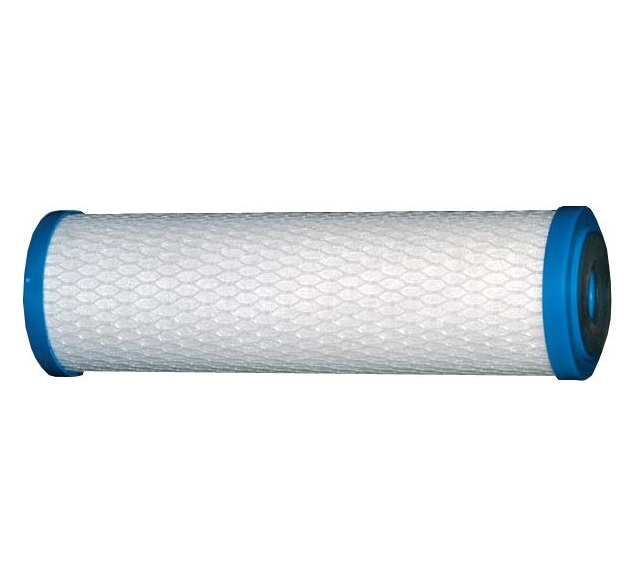 10-inch Carbon Cartridge - 5-micron block