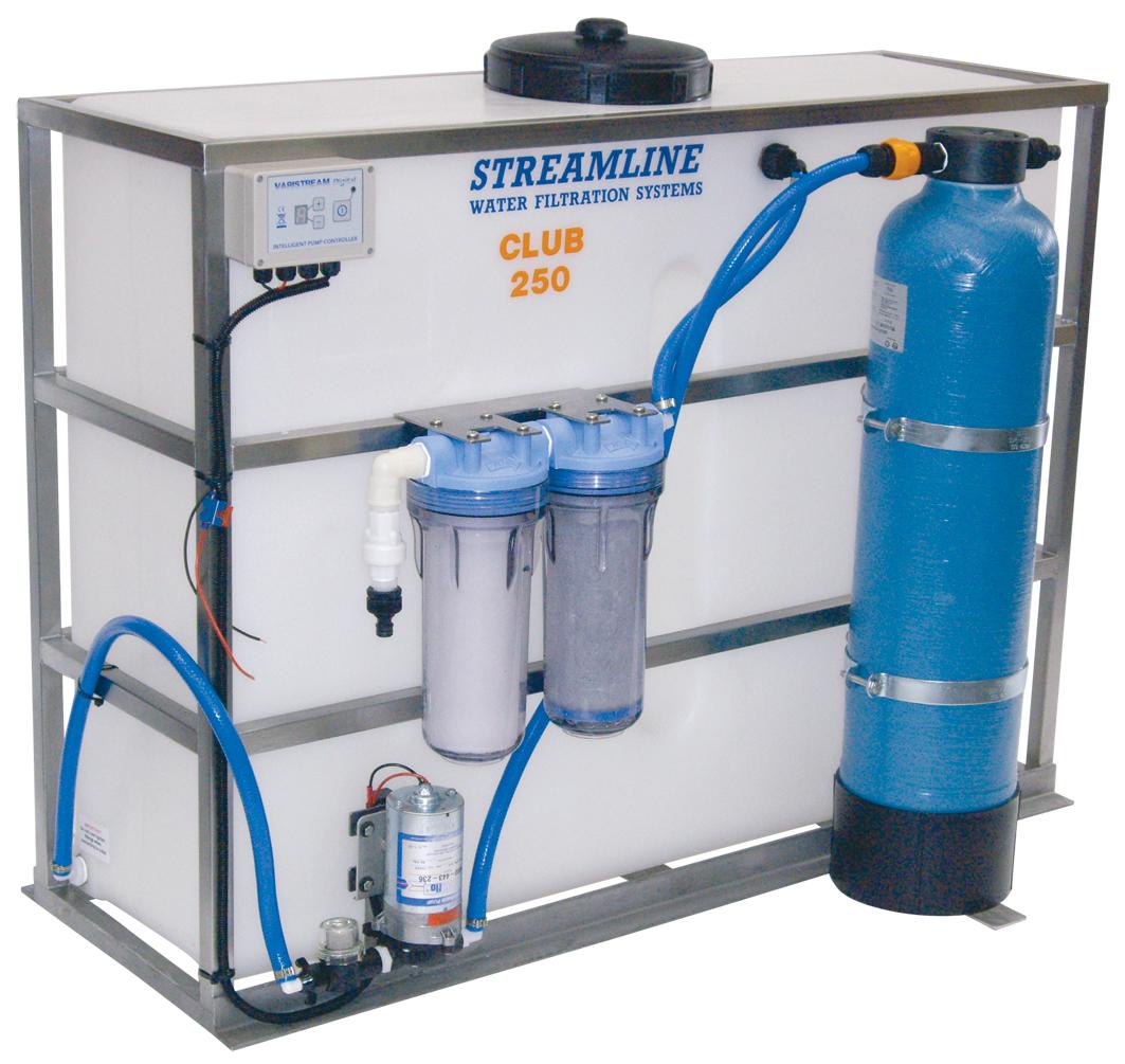 250 Ltr Resin Bead Filter System