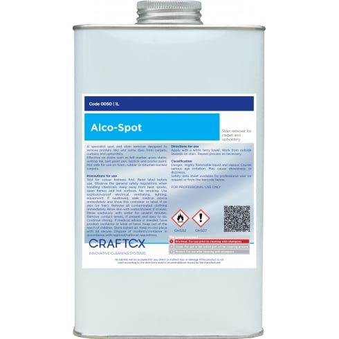 Craftex Alco-Spot - remover for ink, poster paint and some dyes 