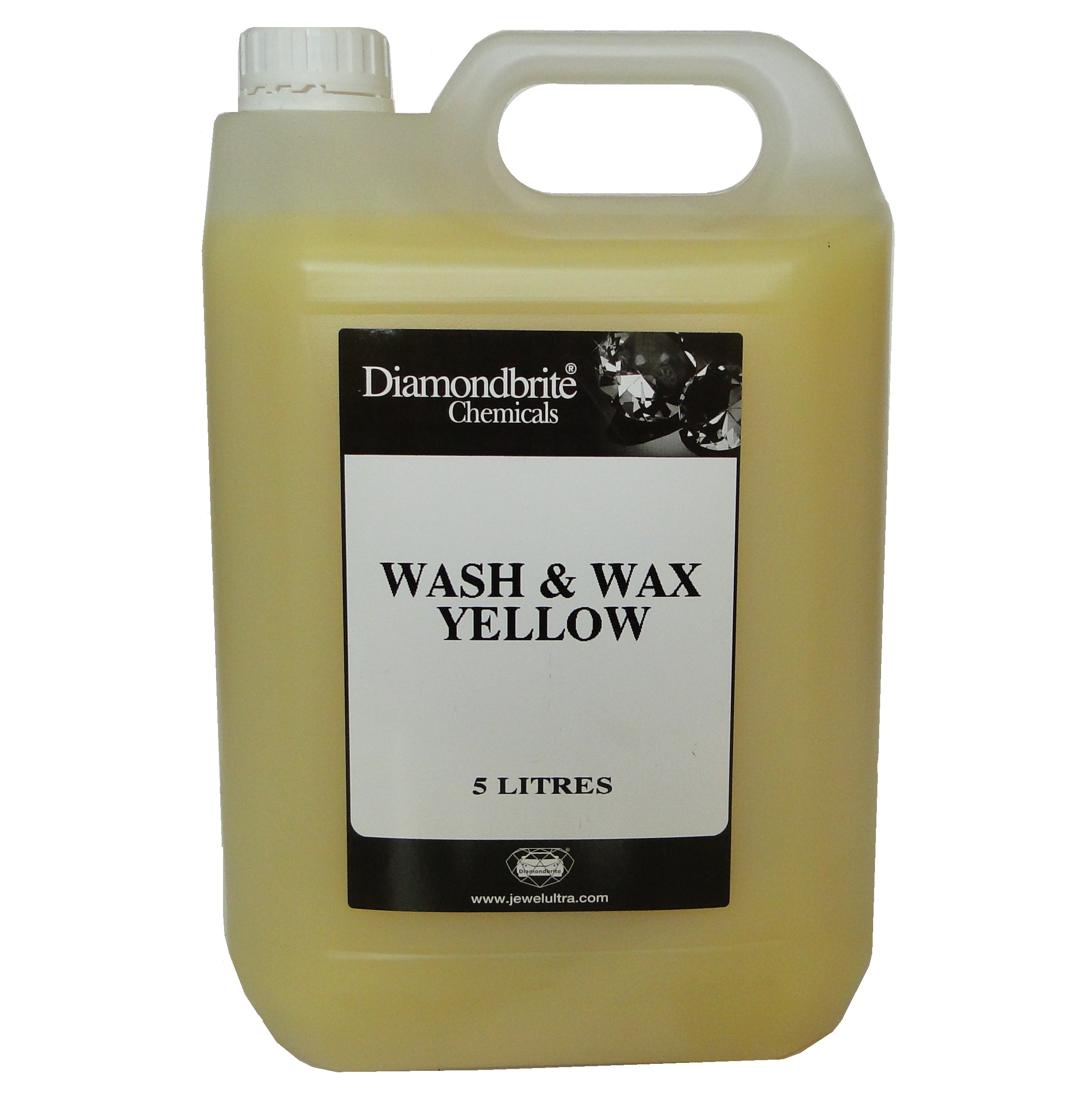 Diamondbrite Wash & Wax Yellow 5litre