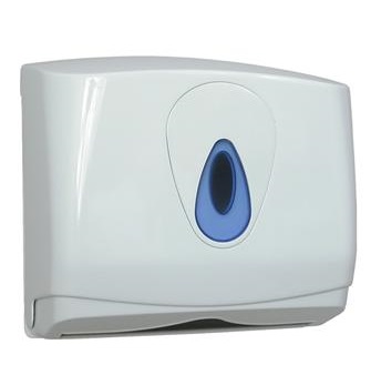 Modular Hand Towel Dispenser SMALL White Plastic