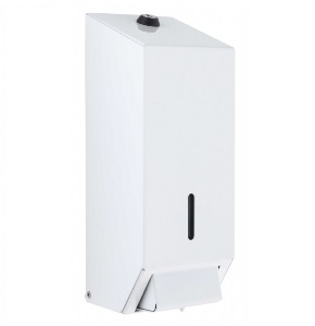 White Metal Bulk Fill Soap Dispenser 1litre (50258WH)