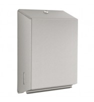 Discontinued C-Fold Hand Towel Dispenser METAL
