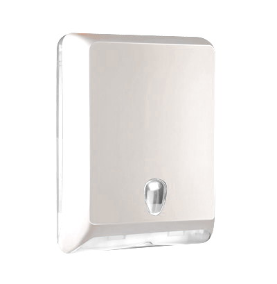 Soft Line WHITE Z-fold Hand Towel Dispenser