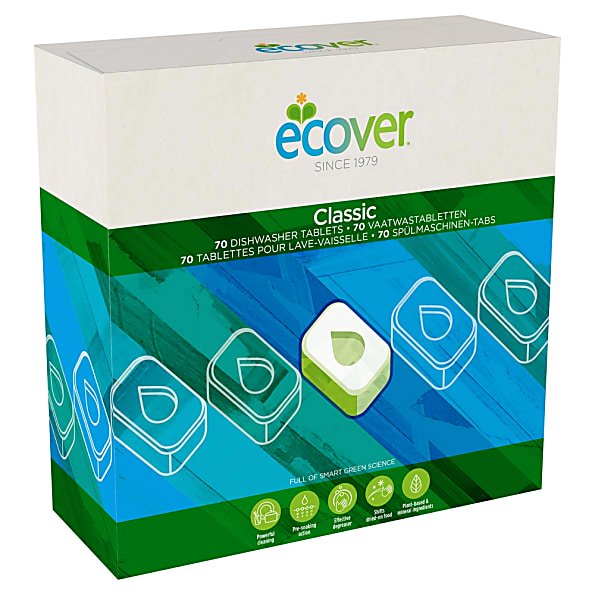 Ecover Classic Dishwasher Tablets (case of 25)