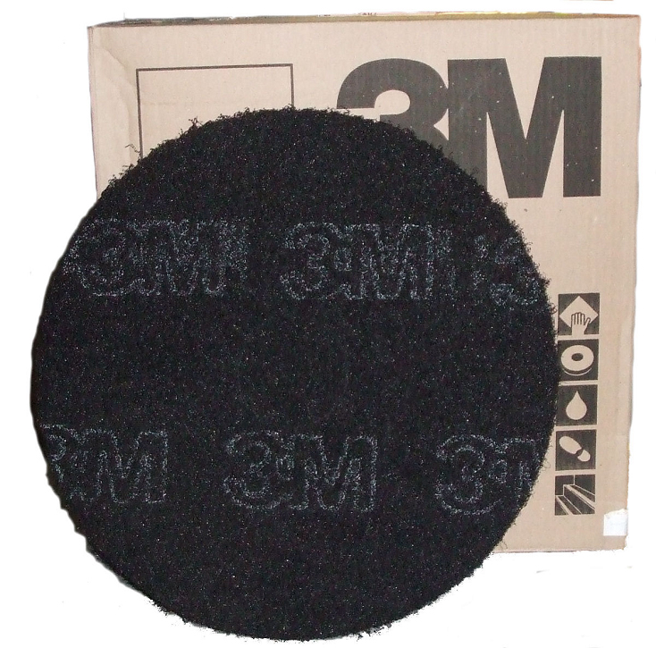 13-inch 3M Premium BLACK Floor Pad SINGLE