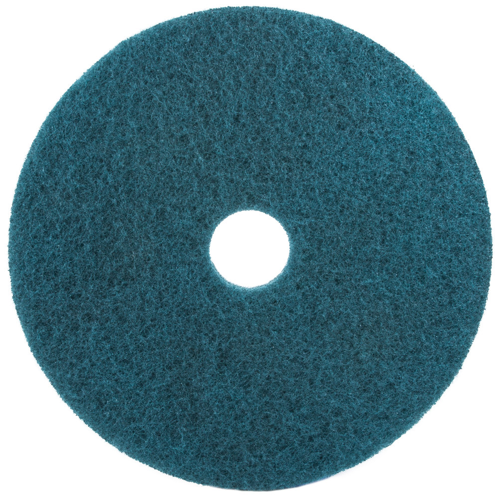 14-inch 3M Premium Range Floor Pads x 5 - BLUE