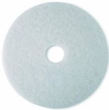 15-inch 3M Premium Range Floor Pads WHITE x 5