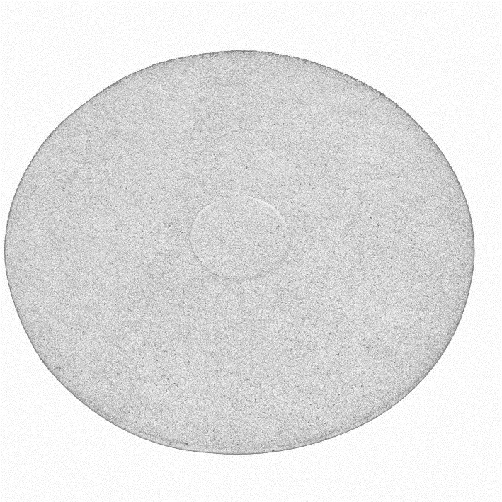 17-inch Contract White Floor Pads (Box of 5)