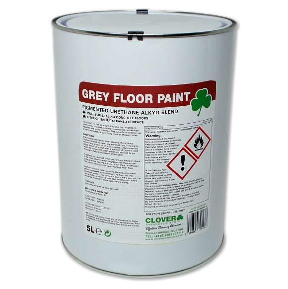 Clover GREY floor paint 5 litre