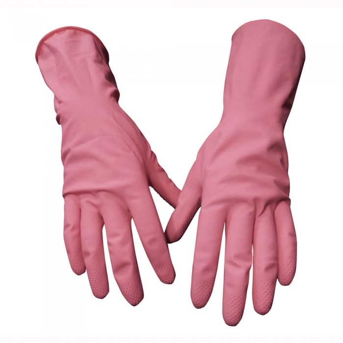 Household-rubber-gloves-PINK-SMALL--Pack-of-10-