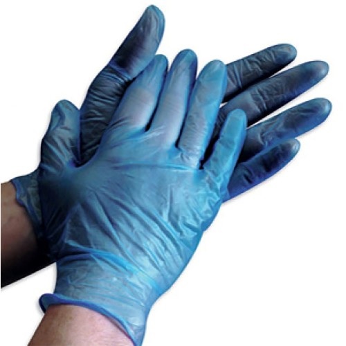 Vinyl-Powder-FREE-Gloves-BLUE--Small----Pack-of-100