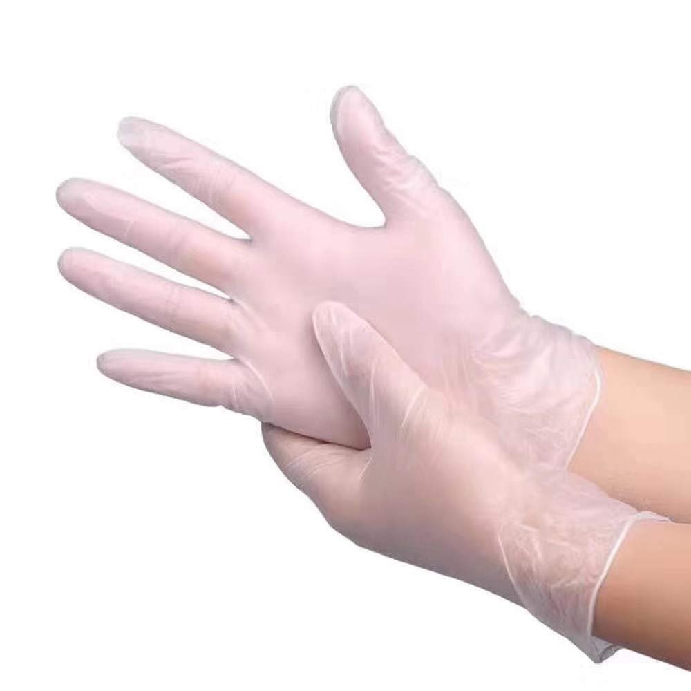 Vinyl Gloves Powder Free CLEAR (Medium) - Pack of 100 (case of 10)