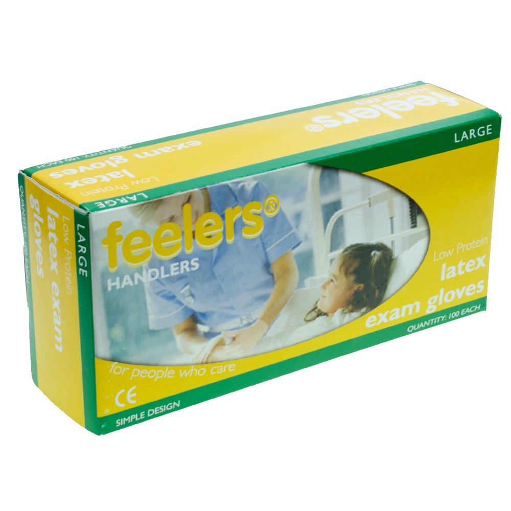 Latex Gloves (Large) - case of 10 packs