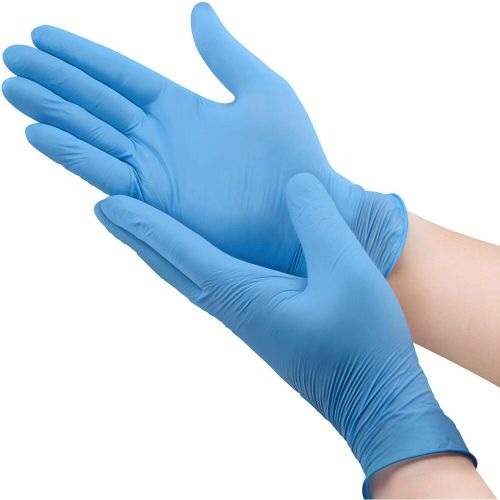 Blue-Nitrile-Powder-FREE-Gloves--small---Pack-of-100