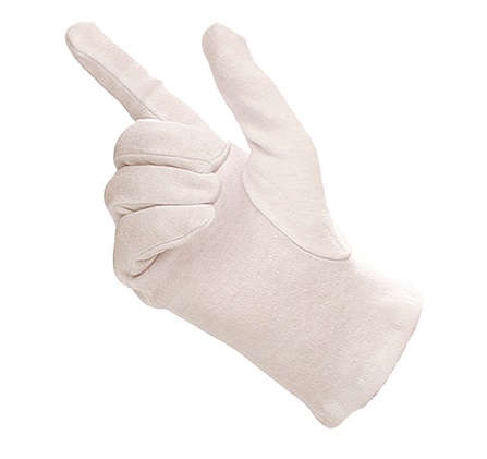 Bleached Cotton Gloves