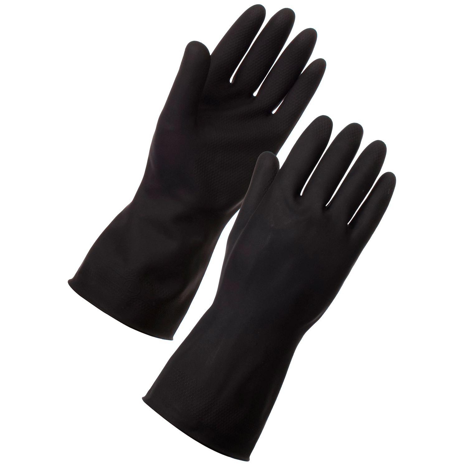 USE G001L - Shield 2 Heavy Weight Black Gloves (Pair) LARGE
