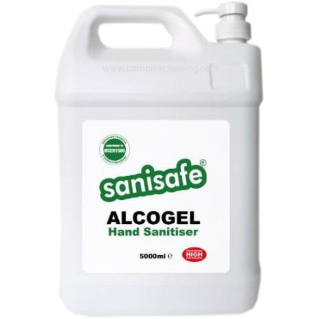 Sanisafe Alcogel Hand Sanitiser 5litre
