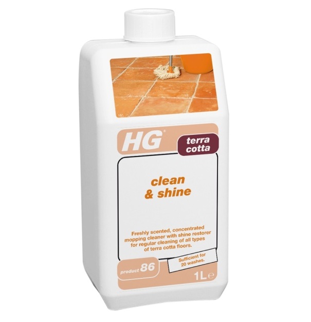 HG Terracotta Clean and Shine 1litre (86)