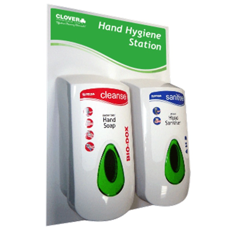 Clover Hand Hygiene Stations +2 Dispensers
