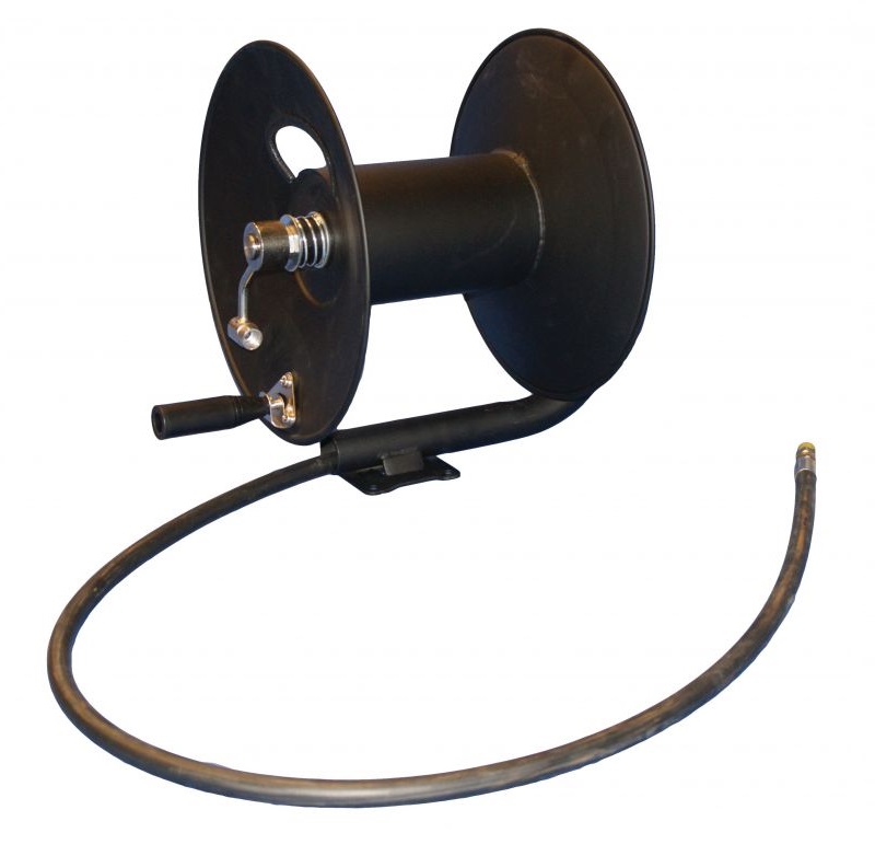 Freestanding Metal Hose Reel - includes wall brackets (unassembled)