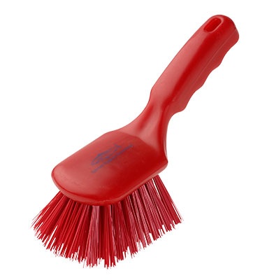 CLEARANCE---Short-General-Purpose-Brush--stiff---red