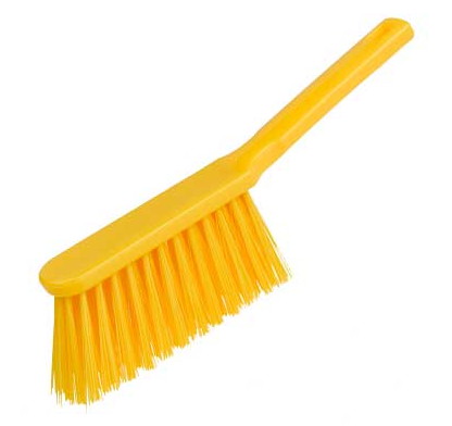 Banister-Brush--stiff---YELLOW