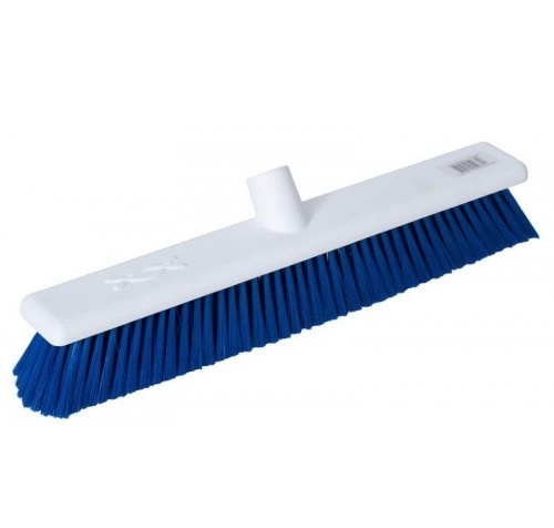 18-inch BLUE STIFF Abbey Hygiene Broom Head