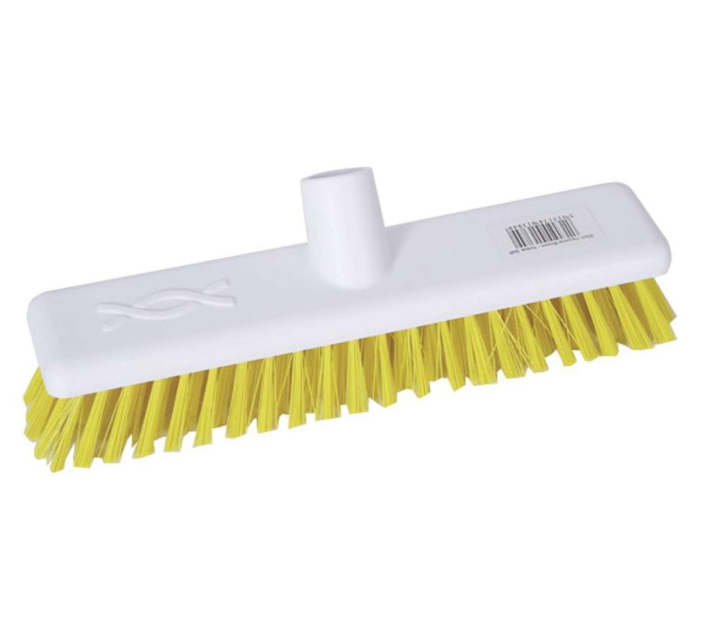 12--Yellow-Washable-STIFF-Abbey-Hygiene-Broom-Head