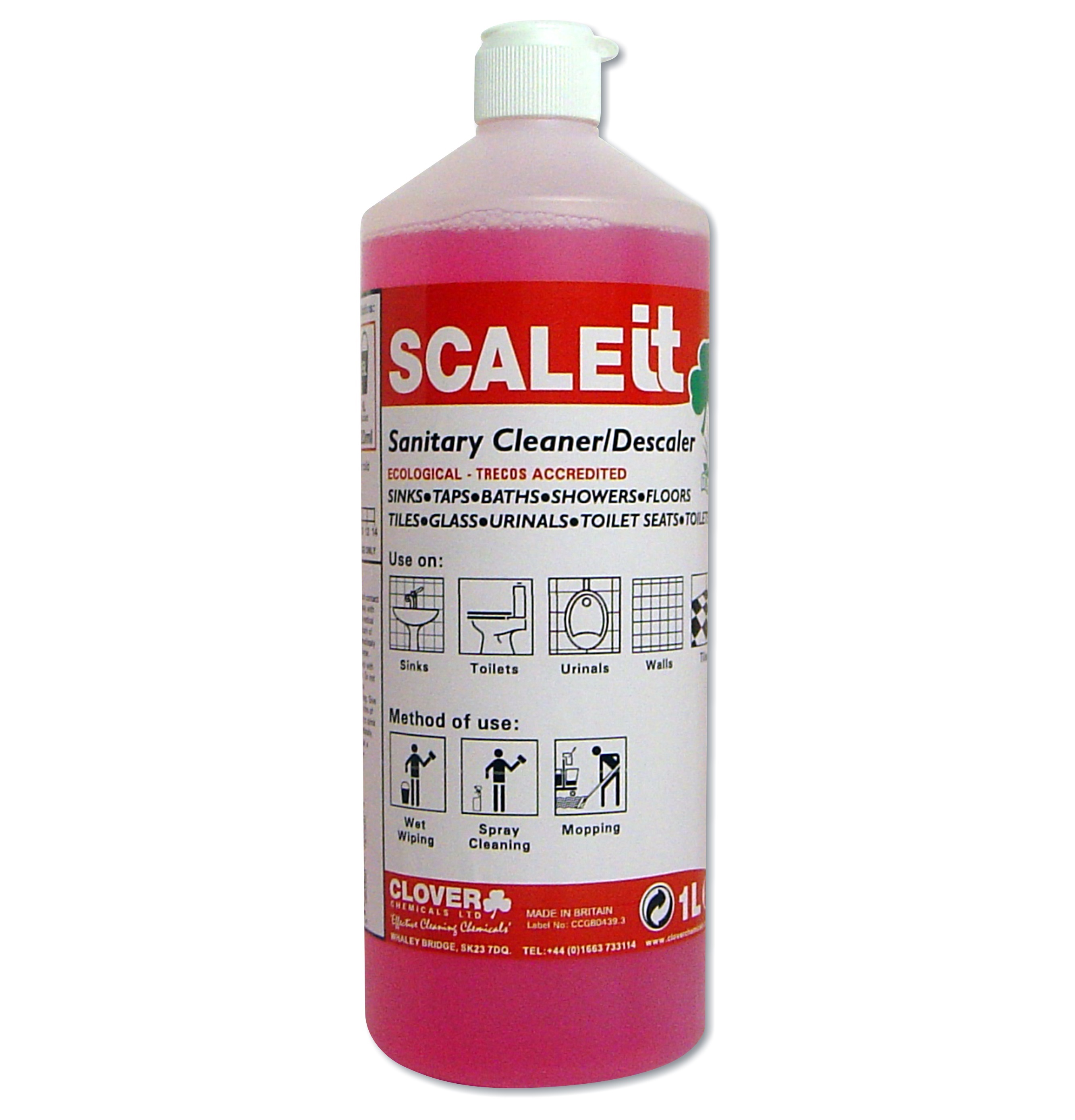 ScaleIT Acidic Cleaner & Descaler 1litre (SINGLE)